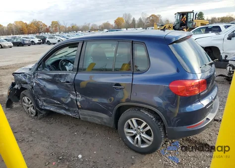 2013 Volkswagen Tiguan S from USA, damaged, VIN WVGBV3AXXDW560582